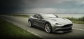 Aston Martin Vanquish - grise - 3/4 avant droit