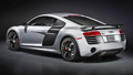 Audi R8 Competition - Grise - 3/4 arrière gauche