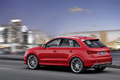 Audi RS Q3 rouge 3/4 arrière gauche travelling