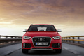 Audi RS Q3 rouge face avant travelling