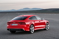Audi RS7 2014 - rouge - 3/4 arrière droit