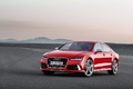 Audi RS7 2014 - rouge - 3/4 avant gauche