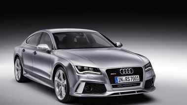 Audi RS7 Sportback - Grise - 3/4 avant droit