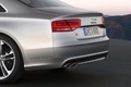 Audi S8 gris feux arrière