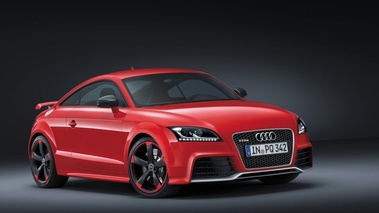 Audi TT RS Plus - Rouge - 3/4 avant droit