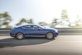 Bentley Continental GT Speed bleu profil travelling