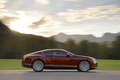 Bentley Continental GT Speed bordeaux profil travelling