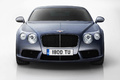 Bentley Continental GT V8 bleu face avant