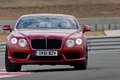 Bentley Continental GT V8 rouge face avant