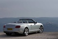 Bentley Continental GTC 2011 gris 3/4 arrière droit