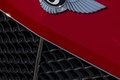 Bentley Continental GTC Speed rouge logo capot debout