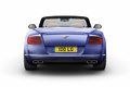 Bentley Continental GTC V8 bleu face arrière