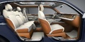 Bentley EXP 9 F bleu intérieur