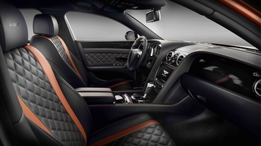 Bentley Flying Spur W12 S orange intérieur