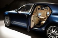 Bentley Mulsanne Executive Interior bleu porte ouverte