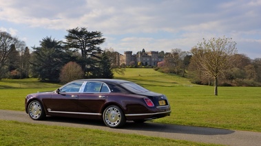 Bentley Mulsanne Jubilee 3/4 arrière gauche