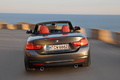 BMW 435i Cabrio - anthracite - face arrière travelling