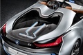 BMW i8 Spyder - grise - détail arrière