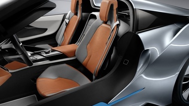 BMW i8 Spyder - grise - habitacle 3