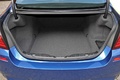 BMW M5 F10 bleu coffre
