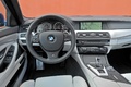 BMW M5 F10 bleu tableau de bord 3