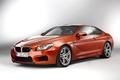 BMW M6 Coupé - orange - 3/4 avant gauche 2