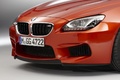 BMW M6 Coupé - orange - détail, avant