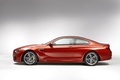 BMW M6 Coupé - orange - profil gauche