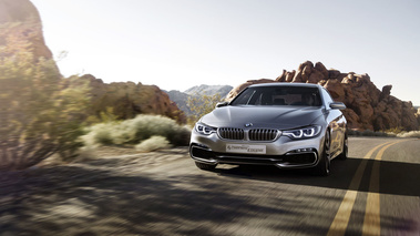 BMW Série 4 Coupé Concept - gris - 3/4 avant gauche