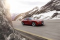 BMW Zagato Coupé rouge 3/4 avant droit travelling