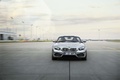 BMW Zagato Roadster gris face avant travelling