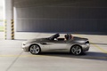 BMW Zagato Roadster gris profil travelling