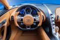 Bugatti Chiron bleu/bleu tableau de bord