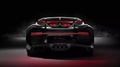 Bugatti Chiron Sport rouge/noir face arrière