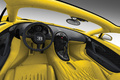 Bugatti Veyron Grand Sport jaune/carbone intérieur