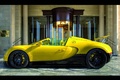 Bugatti Veyron Grand Sport - noire/jaune - profil gauche 3