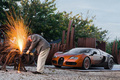 Bugatti Veyron Grand Sport Venet - 3/4 avant gauche
