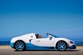 Bugatti Veyron Grand Sport Vitesse blanc/bleu profil