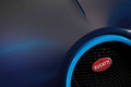 Bugatti Veyron Grand Sport Vitesse carbone bleu logo calandre