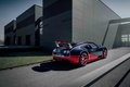 Bugatti Veyron Grand Sport Vitesse noir/orange 3/4 arrière droit