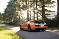 Bugatti Veyron Grand Sport Vitesse orange/noir 3/4 arrière gauche