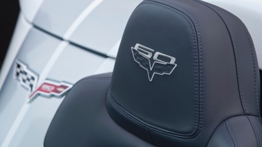 Corvette 427 Cabrio Collector Edition - Arctic White - détail sièges