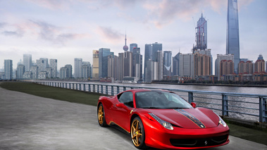 Ferrari 458 China 3/4 avant droit