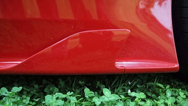 Ferrari 458 Speciale rouge bas de caisse