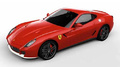 Ferrari 599 HGTE 60 F1 Edition rouge 3/4 avant gauche 3