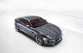 Jaguar C-X16 gris 3/4 avant droit vue de haut 2