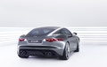 Jaguar C-X16 - gris - arrière droit