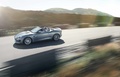 Jaguar F-Type S V6 bleu profil travelling