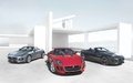 Jaguar F-Type S V8 rouge & noir & F-Type S V6 bleu