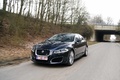 Jaguar XFR MkII noir 3/4 avant gauche travelling 2